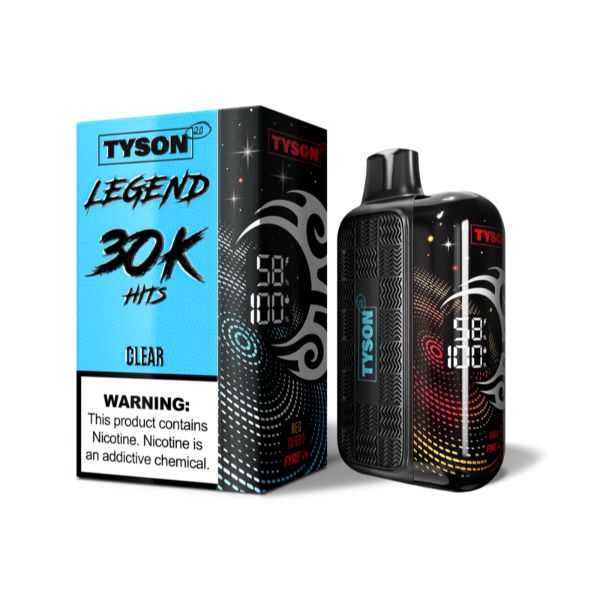 Clear Tyson 2.0 Legend 30K - Black Coral