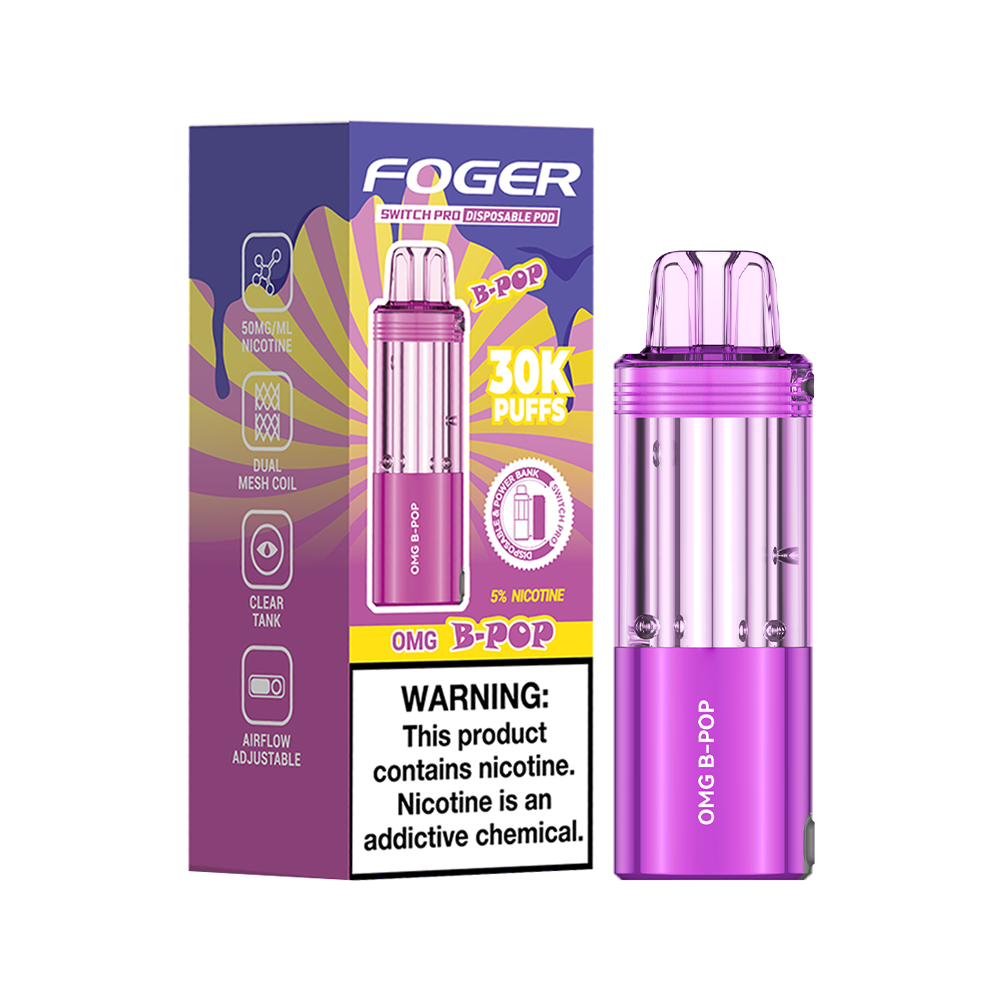 OMG B-Pop Foger Switch Pro 30K Pod