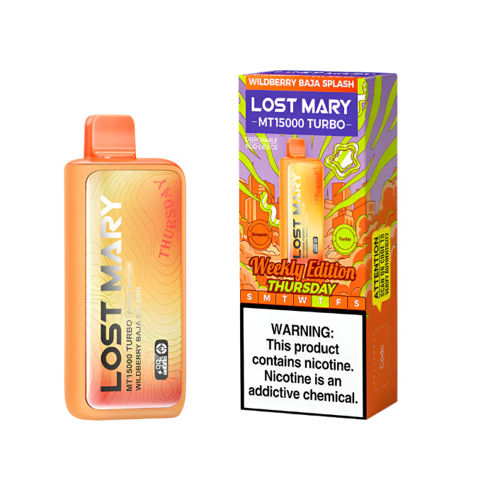 Wildberry Baja Splash Lost Mary MT15000 Turbo Weekly Edition - Vape.LLC
