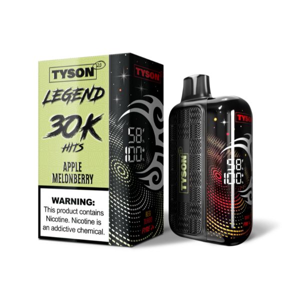 Apple Melonberry Tyson 2.0 Legend 30K - Black Coral