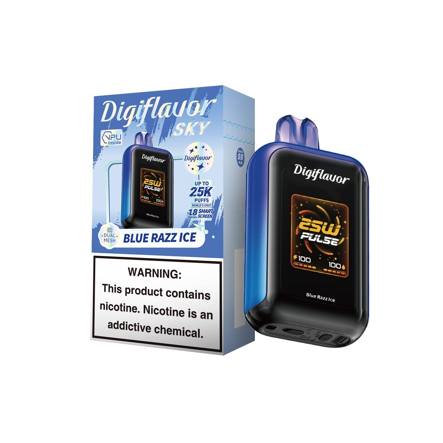 Blue Razz Ice Digiflavor SKY 25K - Vape.LLC