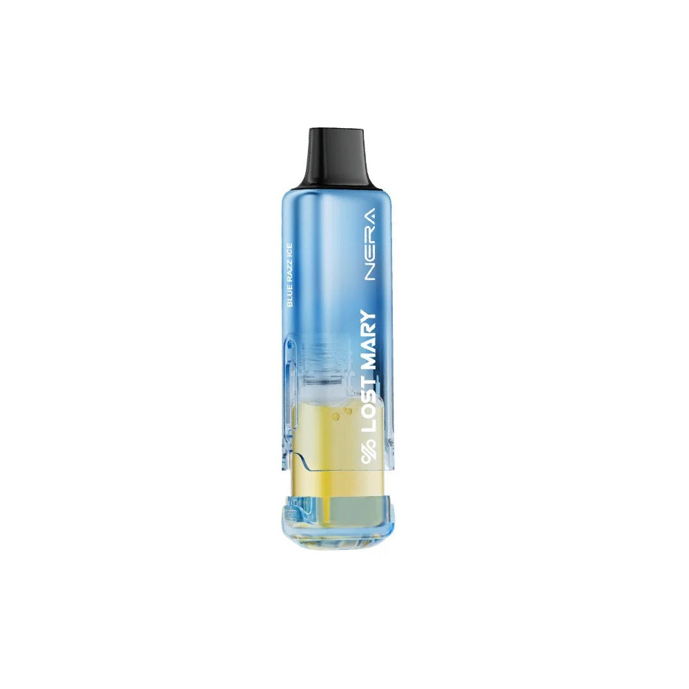 Blue Razz Ice Lost Mary Nera Fullview 70K Pod - Black Coral