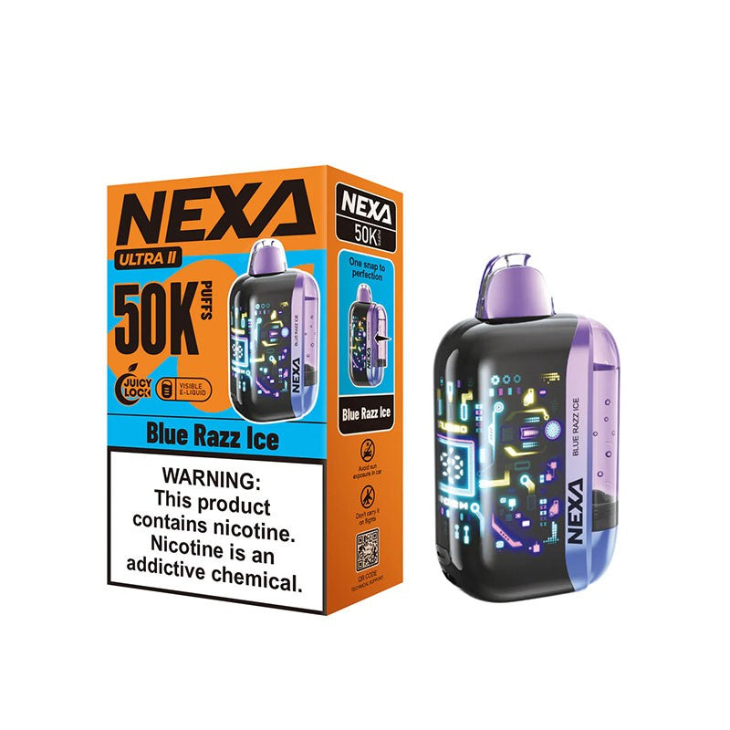 Blue Razz Ice Nexa Ultra II 50K