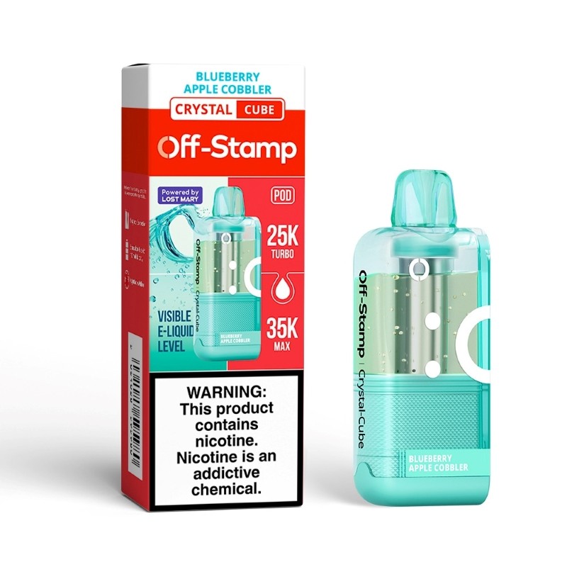 Blueberry Apple Cobbler Off Stamp Crystal Cube Pod