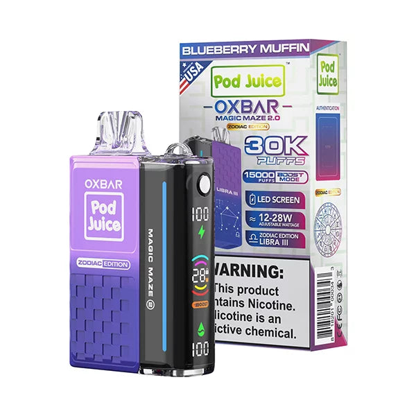 Blueberry Muffin Oxbar Magic Maze 2.0 Pod Juice 30K