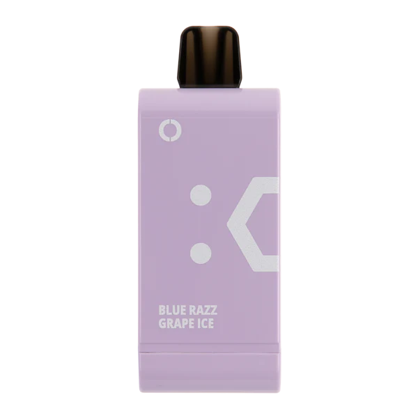 Blue Razz Grape Ice Off Stamp SW16000 Pod - Black Coral