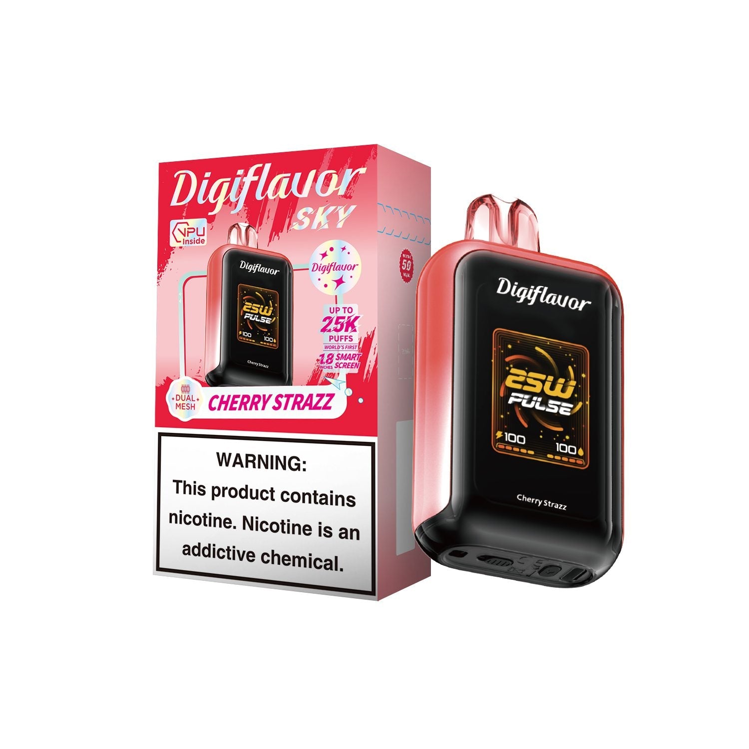 Cherry Strazz Digiflavor SKY 25K - Vape.LLC