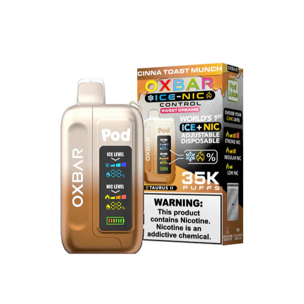 Cinna Toast Munch Oxbar Ice-Nic Control 35K
