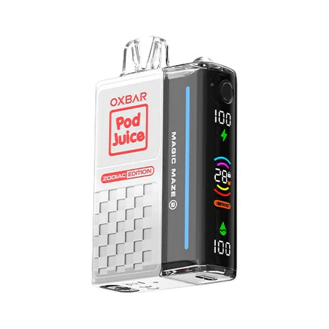 Clear Red Oxbar Magic Maze 2.0 Pod Juice 30K