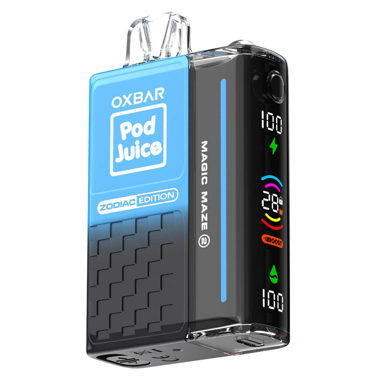 Cobalt Mint Oxbar Magic Maze 2.0 Pod Juice 30K - Black Coral