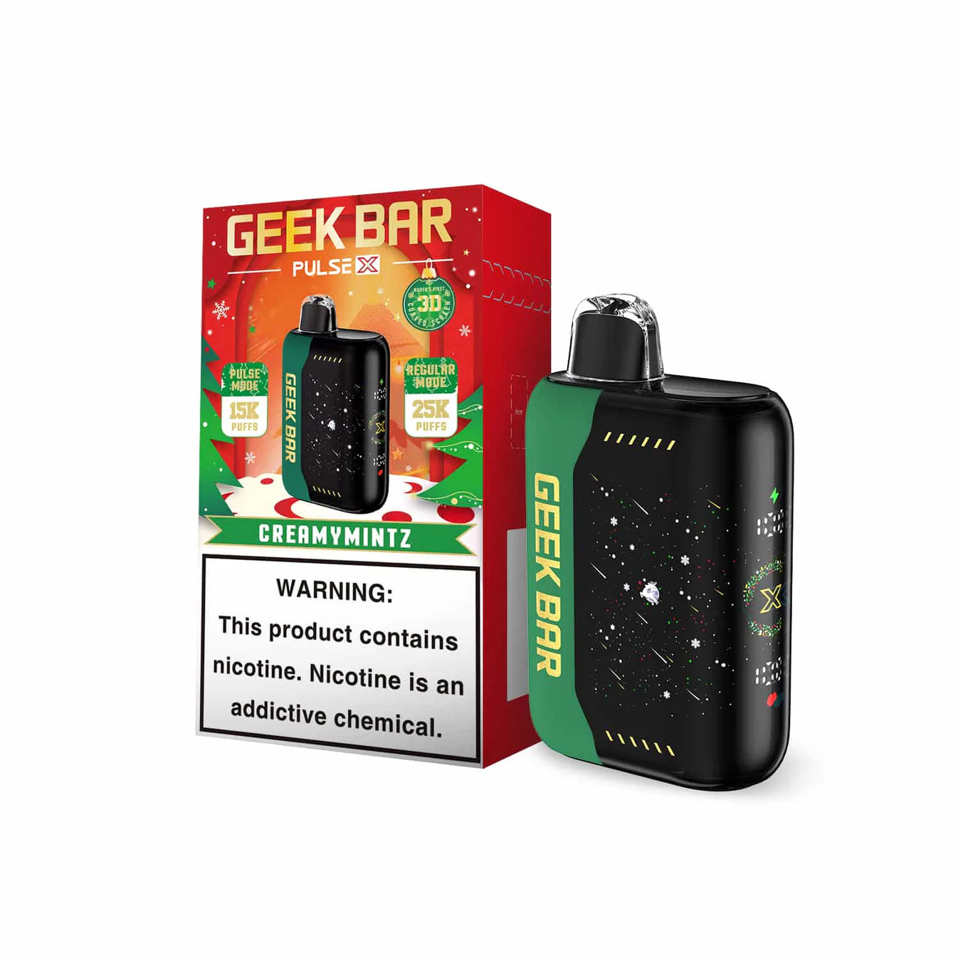 CreamyMintz Geek Bar Pulse X 25000 - Vaping Shop