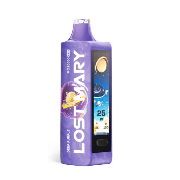 Lost Vape device with a deep purple color on a white background