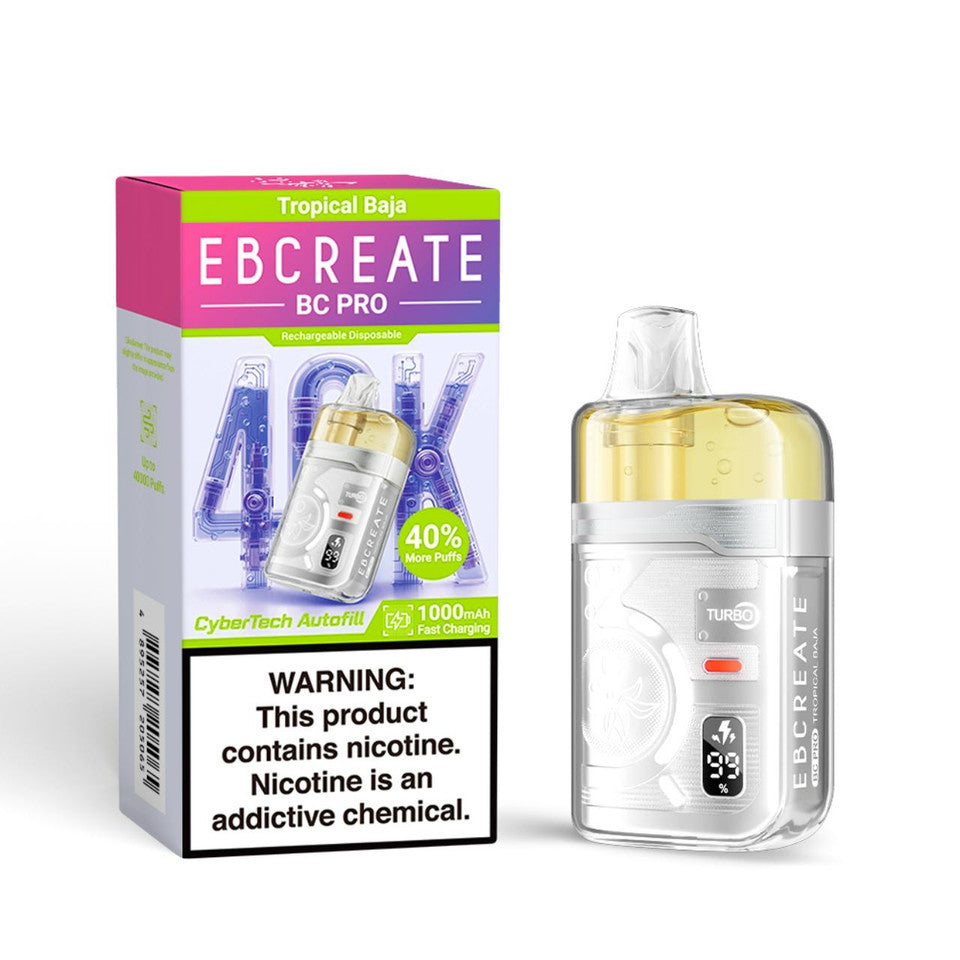 EBCREATE BC Pro 40K Tropical Baja Disposable Vape - Vaping Shop