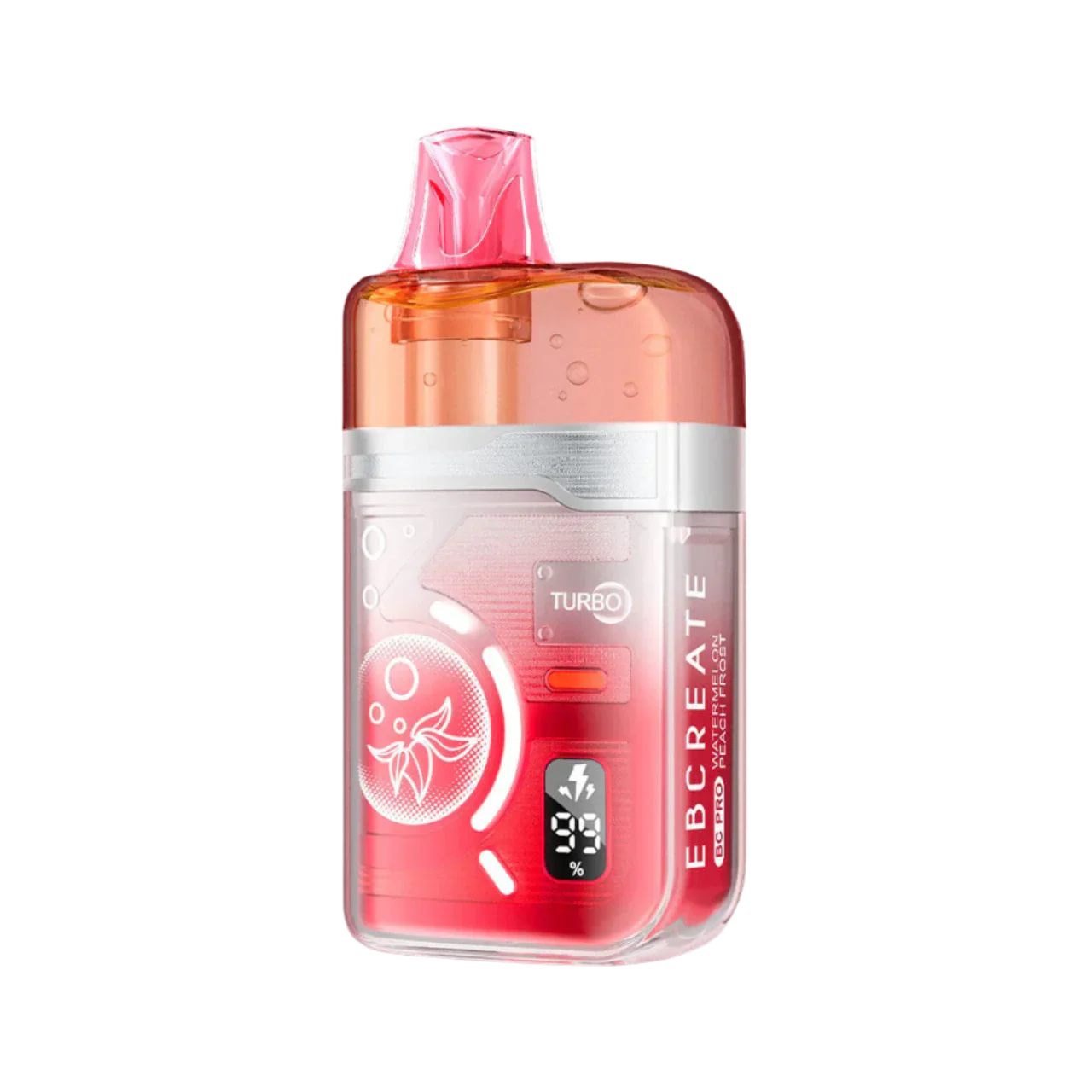 EBCREATE BC Pro 40K Watermelon Peach Frost Disposable Vape - Vaping Shop