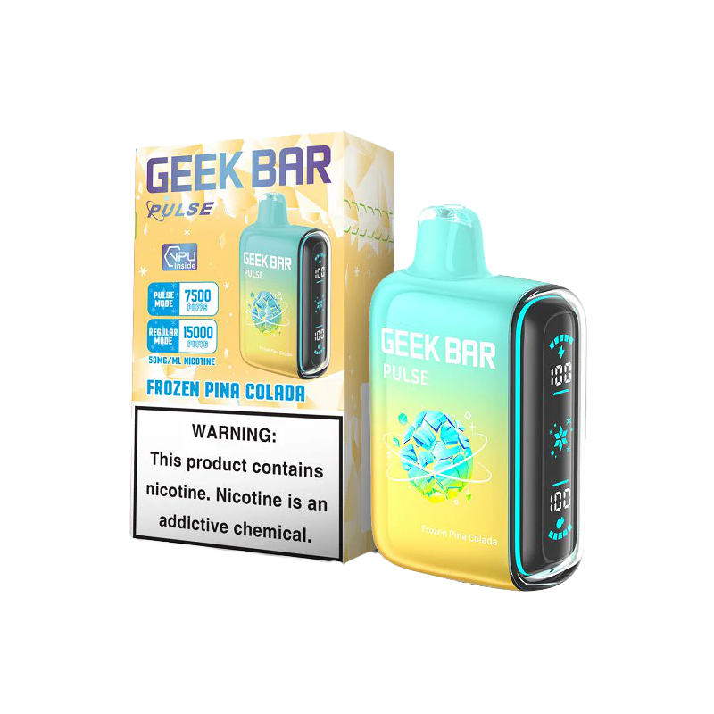 Frozen Pina Colada Geek Bar Pulse 15000 - Vape.LLC