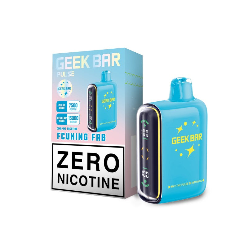 Fcuking FAB (Zero Nicotine) Geek Bar Pulse 15000 - Vape.LLC