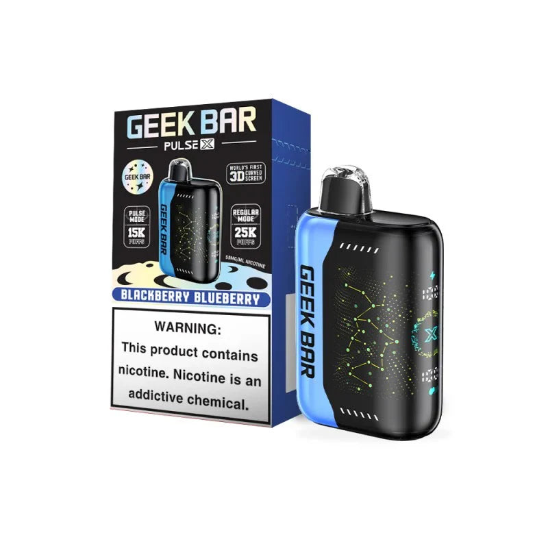 Geek Bar Pulse X 25000 Blackberry Blueberry Disposable Vape - Vaping Shop