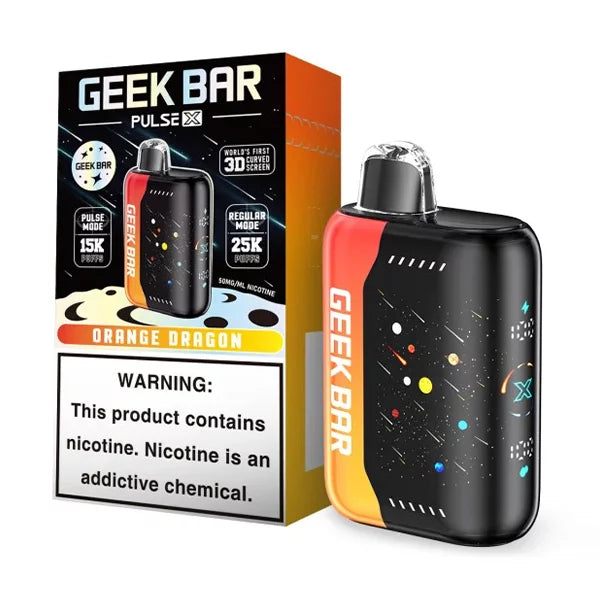 Geek Bar Pulse X 25000 Orange Dragon Disposable Vape - Vaping Shop