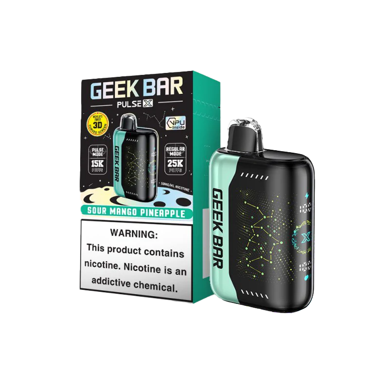 Geek Bar Pulse X 25000 Sour Mango Pineapple Disposable Vape - Vaping Shop