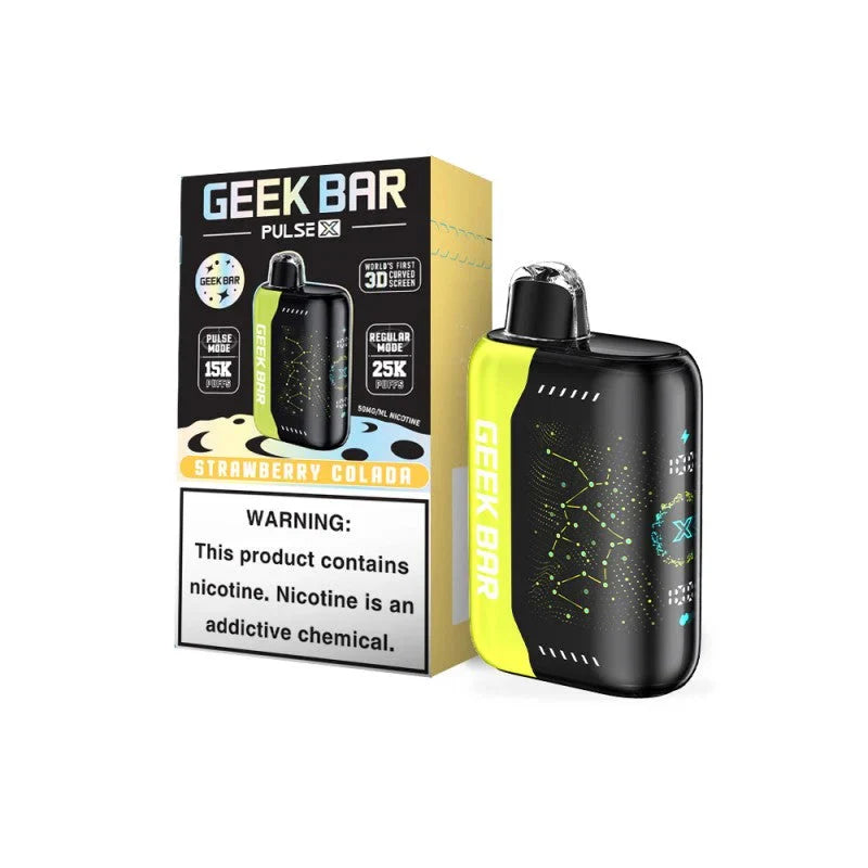 Geek Bar Pulse X 25000 Strawberry Colada Disposable Vape - Vaping Shop