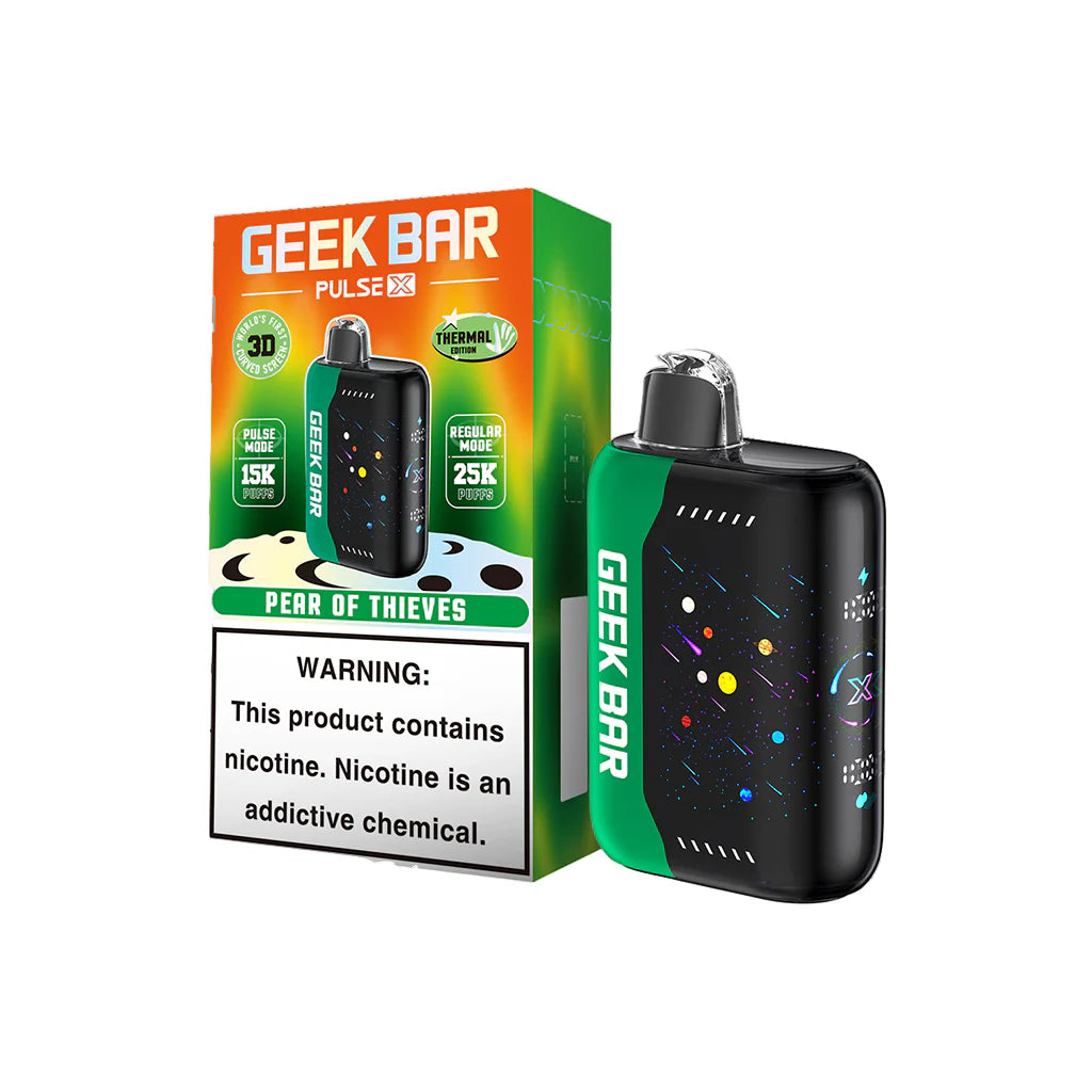 Geek Bar Pulse X 25000 Pear Of Thieves Disposable Vape - Vaping Shop