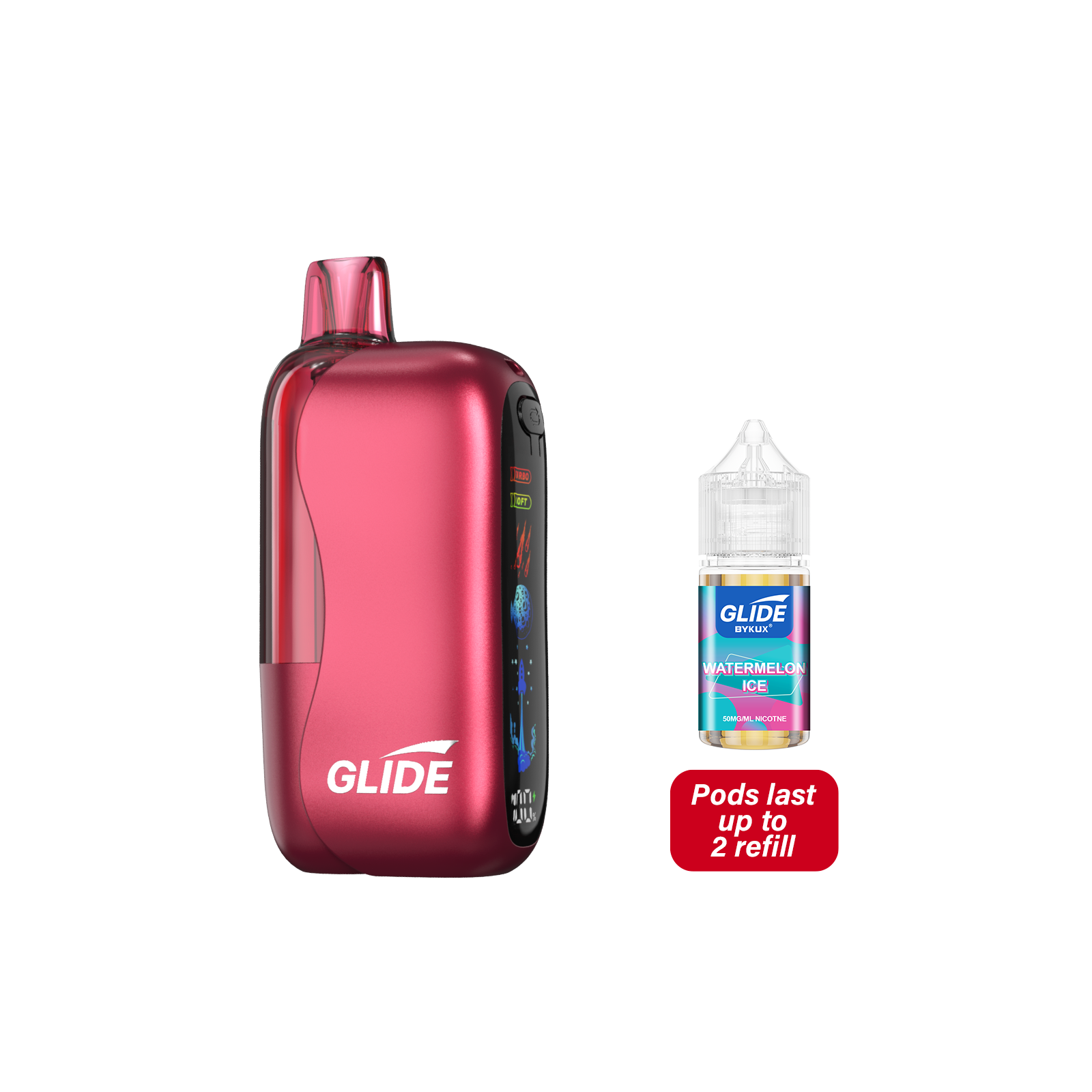 Glide 80K Pod Watermelon Ice Disposable Vape - Vaping Shop