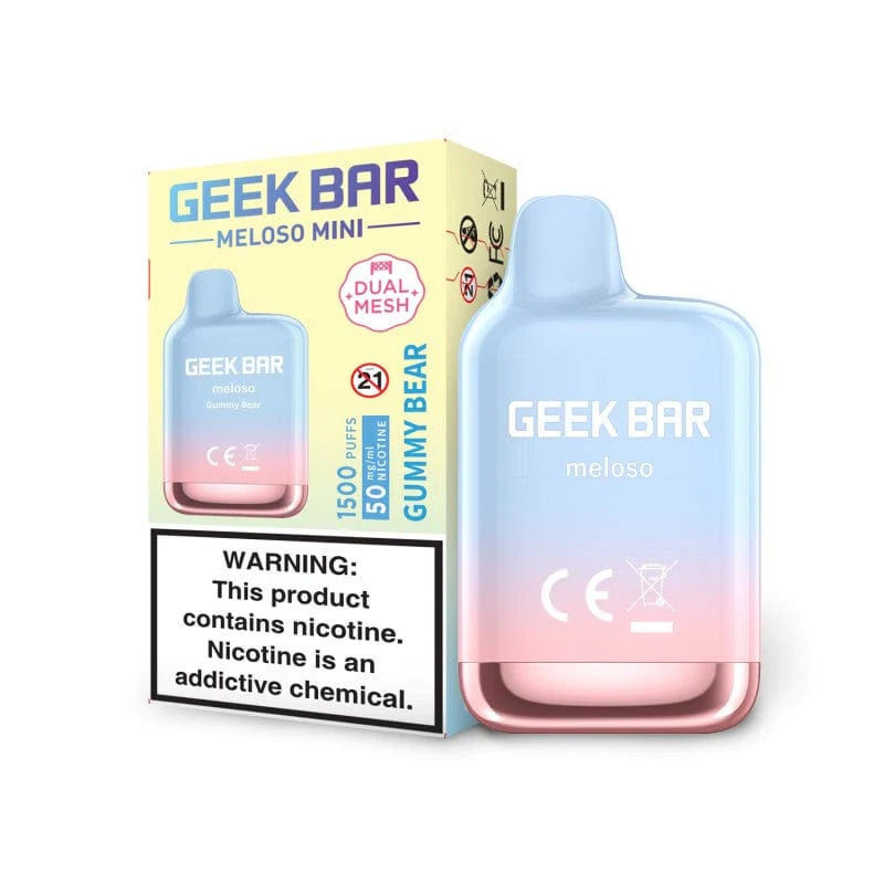 Geek Bar Meloso Mini 1500 Gummy Bear Disposable Vape - Vaping Shop