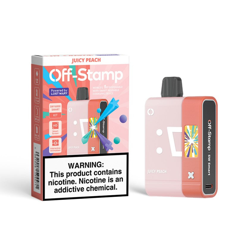 Juicy Peach Off Stamp SW16000 Kit - Black Coral