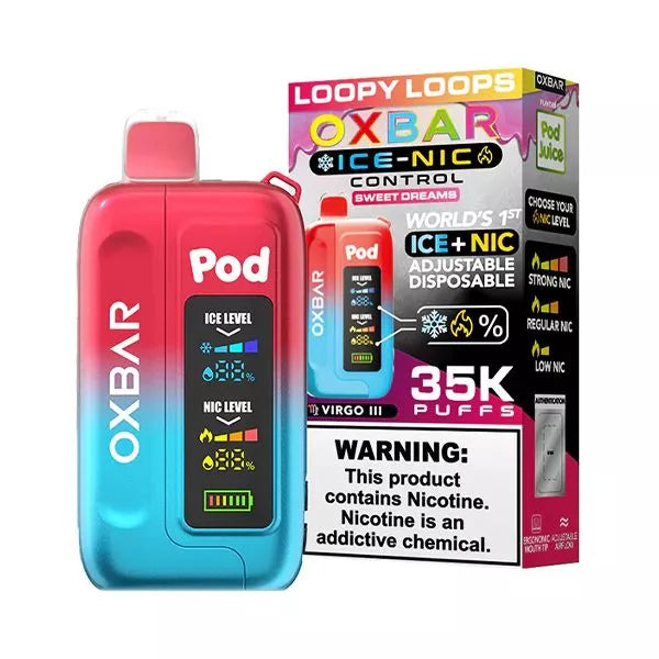 Loopy Loops Oxbar Ice-Nic Control 35K