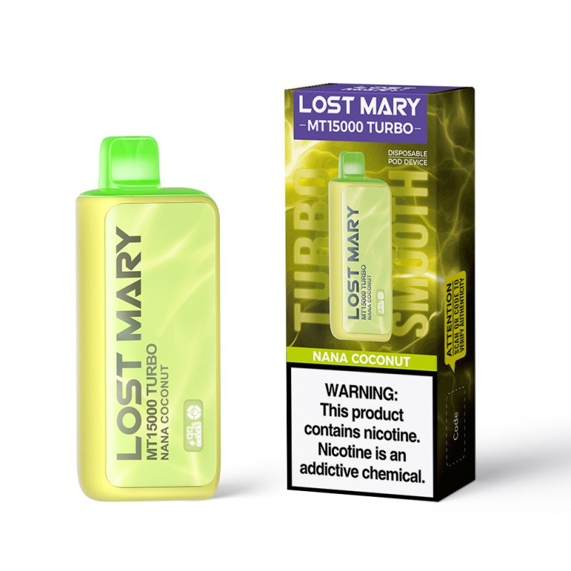 Nana Coconut Lost Mary MT15000 Turbo - Vape.LLC