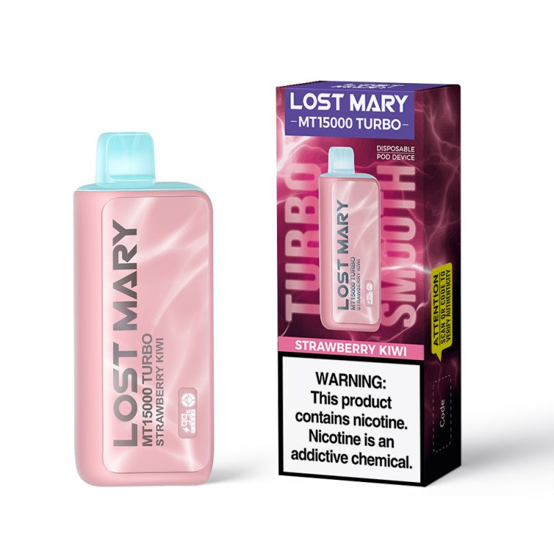 Strawberry Kiwi Lost Mary MT15000 Turbo - Vape.LLC