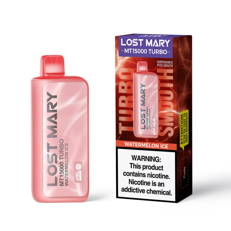 Watermelon Ice Lost Mary MT15000 Turbo - Vape.LLC