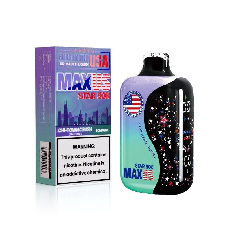 Maxus Star 50K Chi-Town Crush Disposable Vape - Vaping Shop
