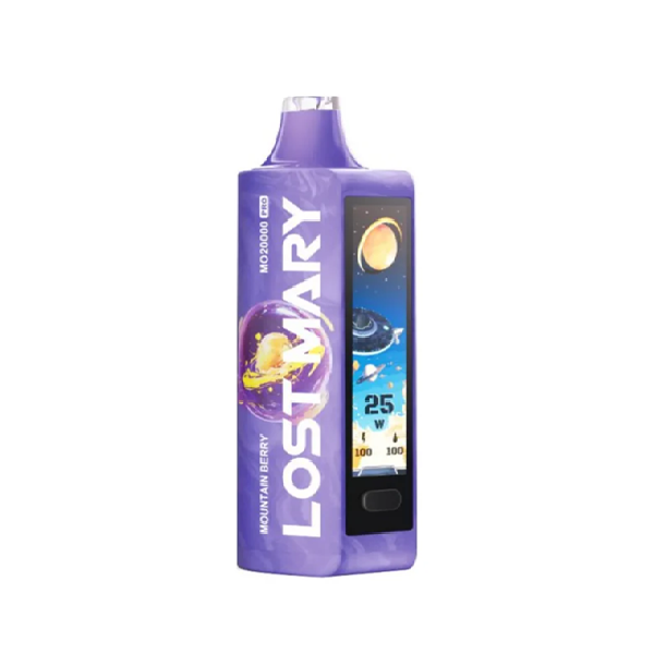 Lost Vape device with a purple and white design on a white background