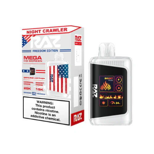 Night Crawler (Freedom Edition) Raz LTX 25K - Vape.LLC