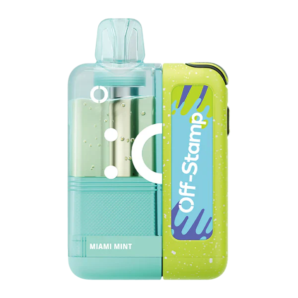 Off-Stamp X-Cube Crystal 35k Kit Miami Mint Disposable Vape - Vaping Shop
