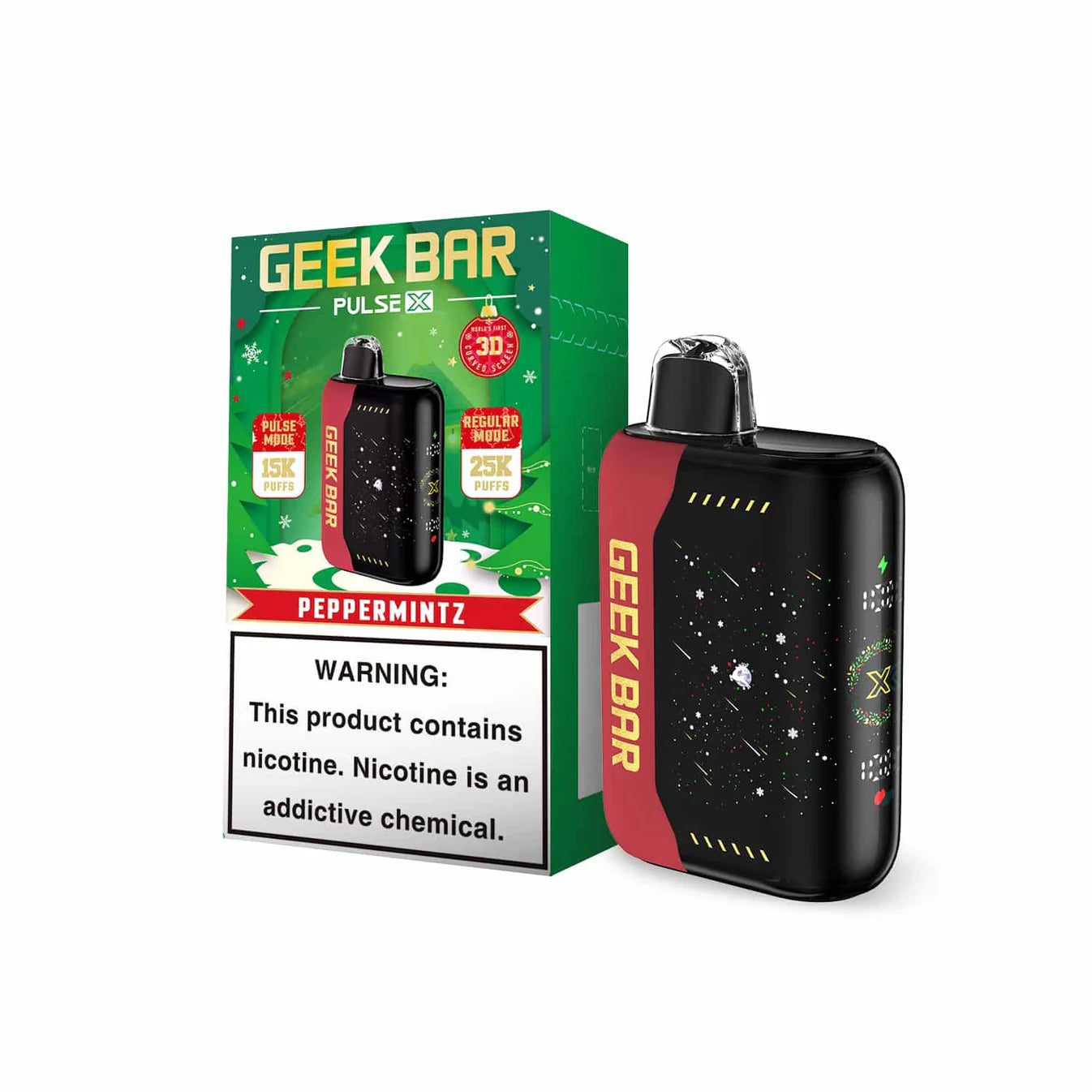 PepperMintz Geek Bar Pulse X 25000 - Vaping Shop