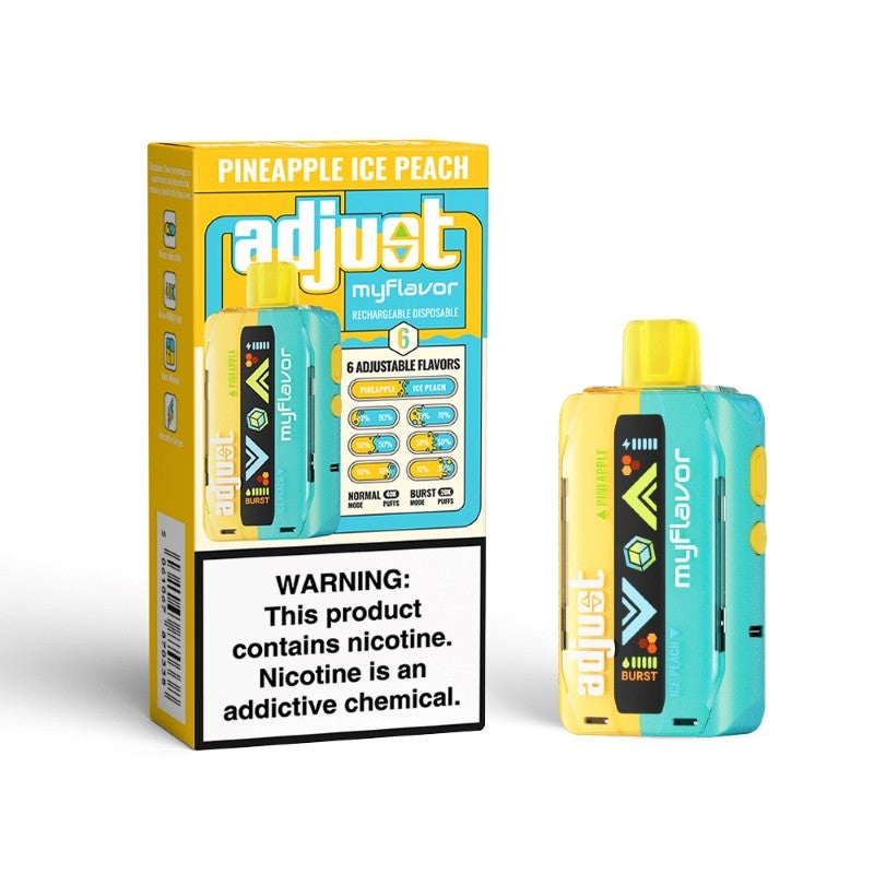 Pineapple Ice Peach Adjust MyFlavor 40K - Vape.LLC