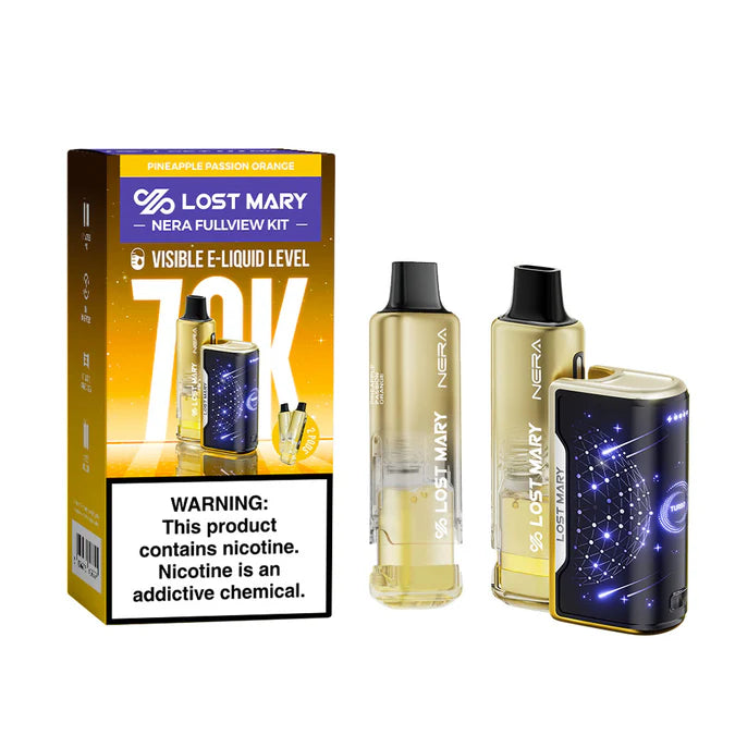 Pineapple Passion Orange Lost Mary Nera Fullview 70K Kit