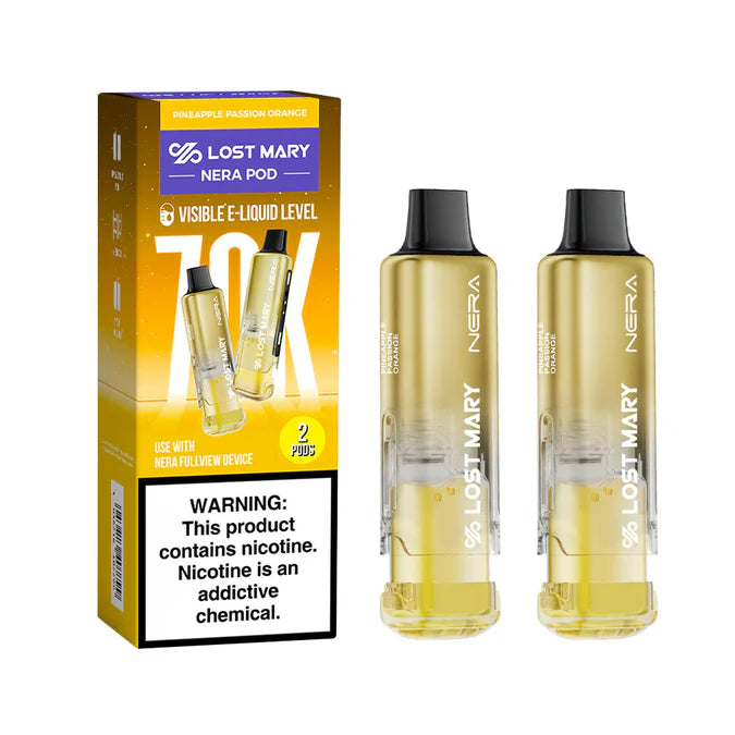 Pineapple Passion Orange Lost Mary Nera Fullview 70K Pod