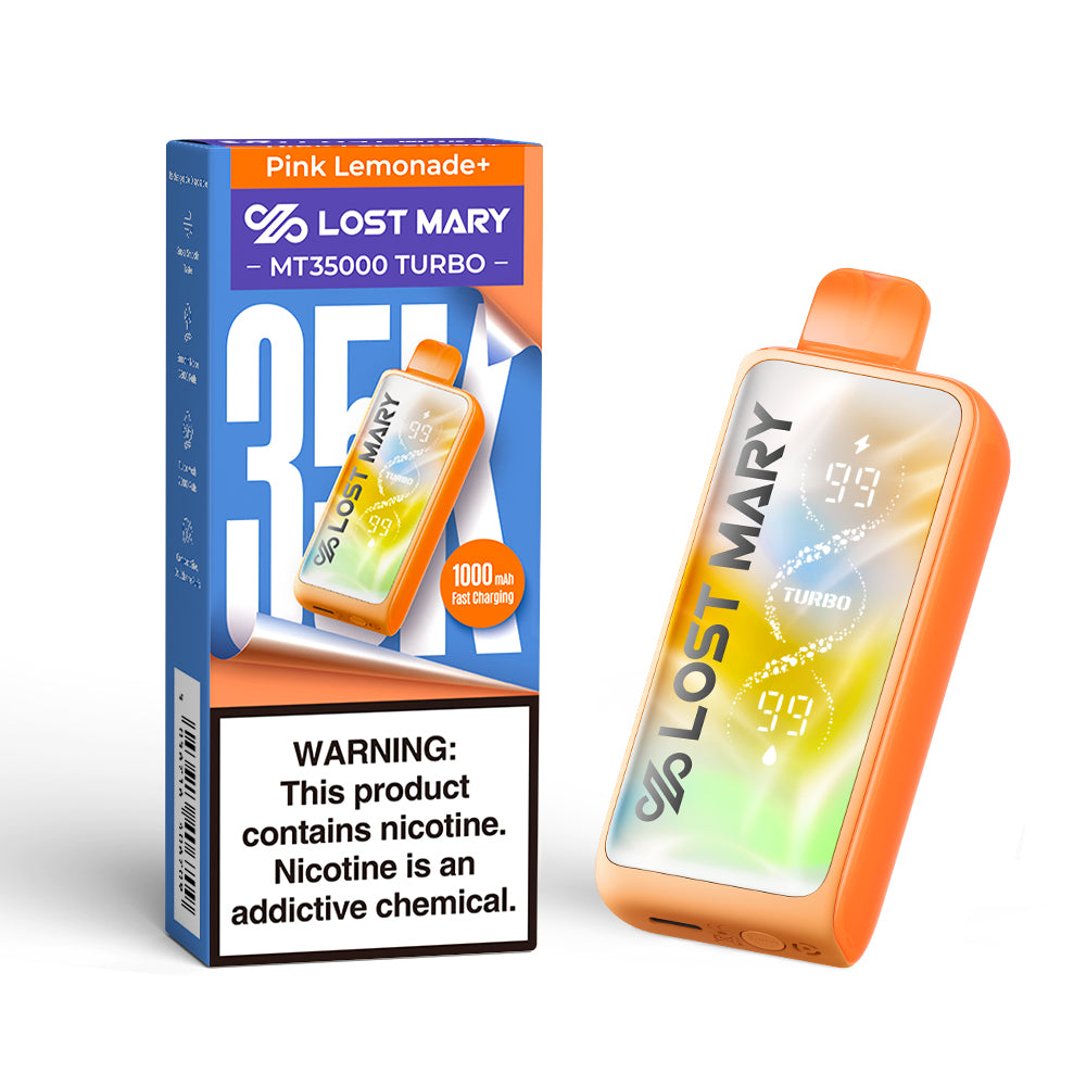 Pink Lemonade+ Lost Mary MT35000 Turbo