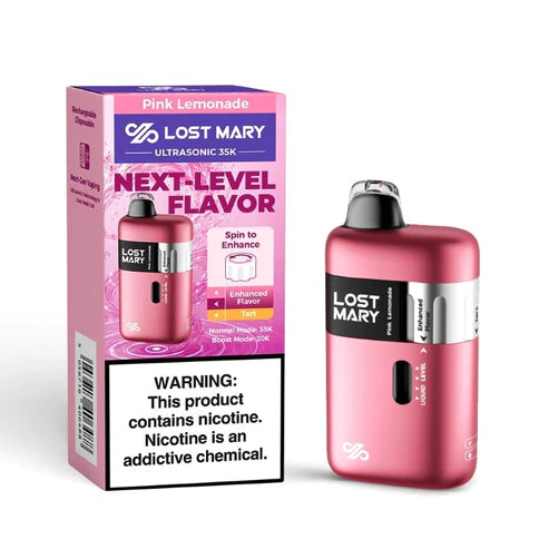 Pink Lemonade Lost Mary Ultrasonic 35K