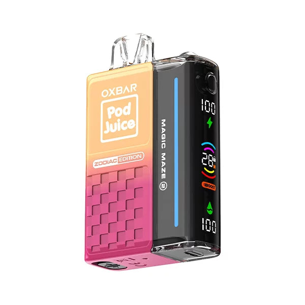 Pink Strawberry Shortcake Oxbar Magic Maze 2.0 Pod Juice 30K - Black Coral