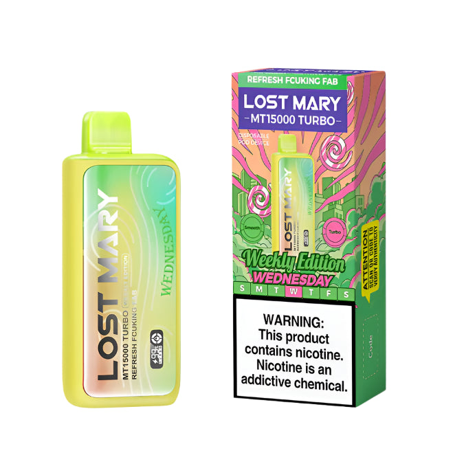 Refresh Fcuking FAB Lost Mary MT15000 Turbo Weekly Edition - Vape.LLC