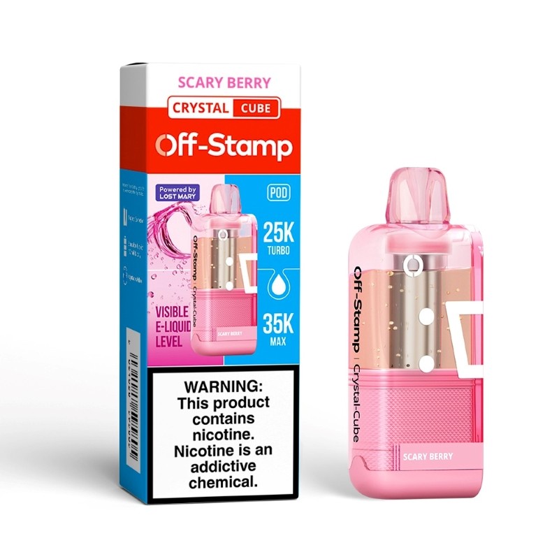 Scary Berry Off Stamp Crystal Cube Pod