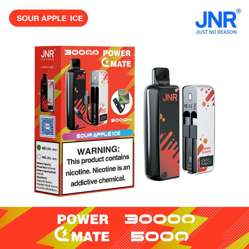 Sour Apple Ice JNR Power Mate 30K Kit