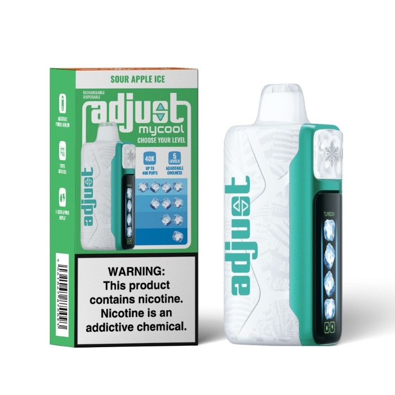 Sour Apple Ice Adjust MyCool 40K - Vape.LLC