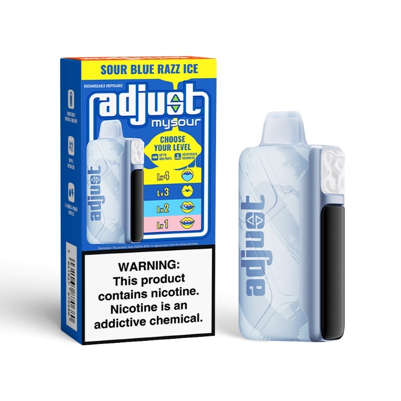 Sour Blue Razz Ice Mysour Adjust 40K