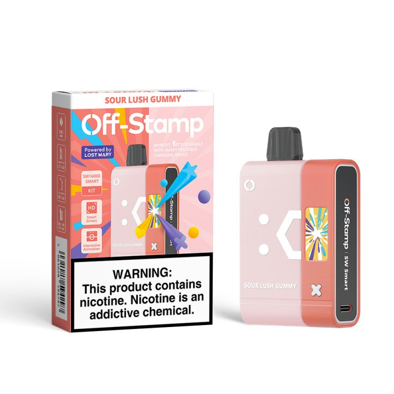 Sour Lush Gummy Off Stamp SW16000 Kit - Black Coral