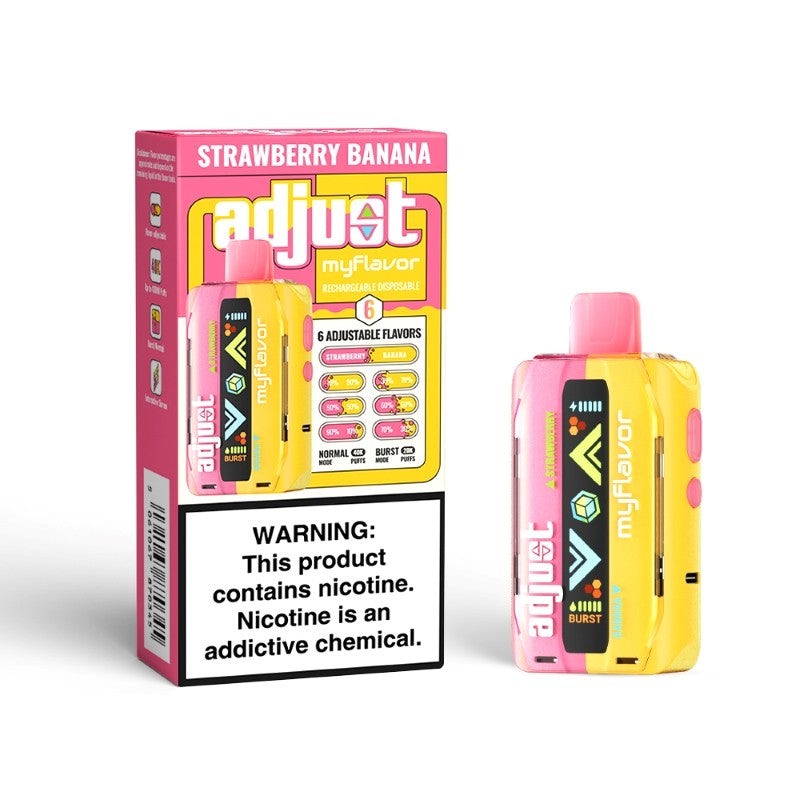 Strawberry Banana Adjust MyFlavor 40K - Vape.LLC